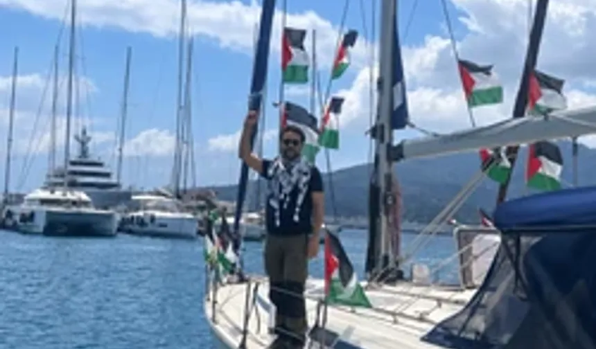 Trabzonlu Özel Kalem Müdürü Sumud Filosu'nda