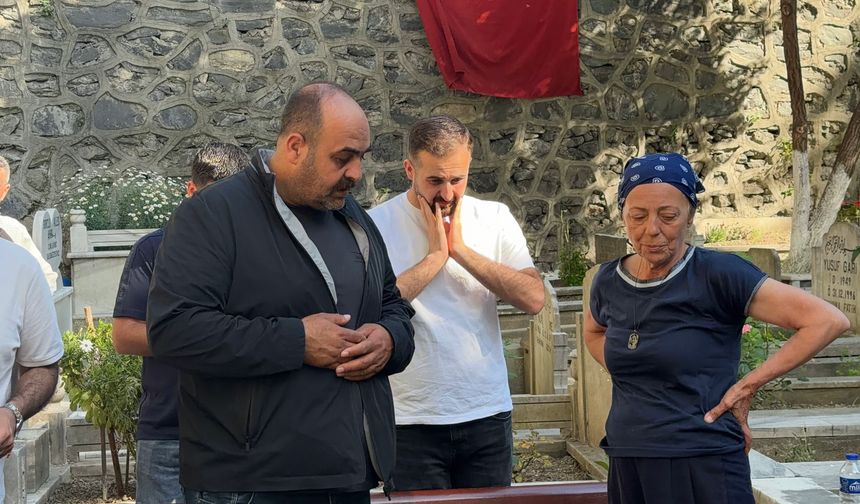 Narin Güran'ın babası ve ağabeyi Mattia Ahmet Minguzzi'nin kabrini ziyaret etti