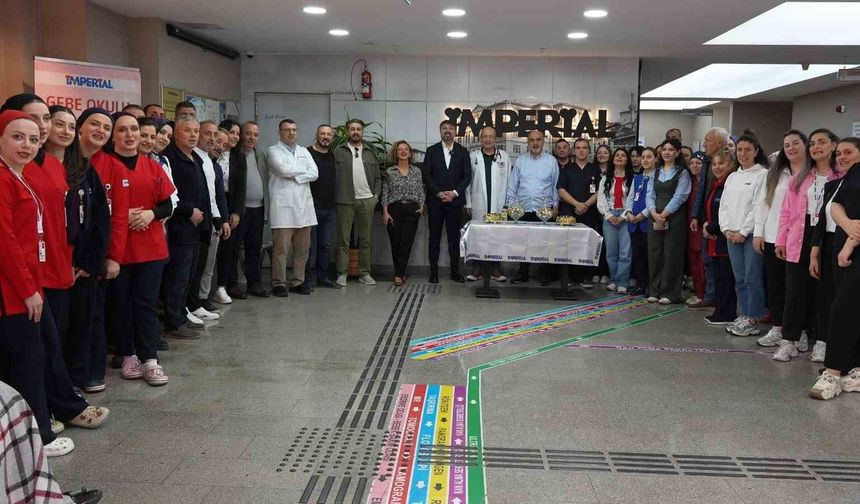 Hastanede geleneksel bayramlaşma programı