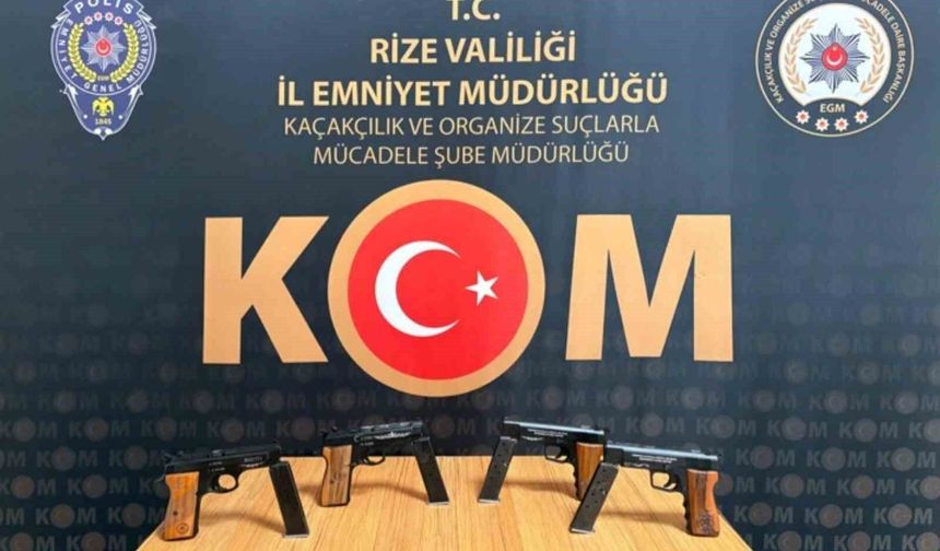 Kaçak silah operasyonu