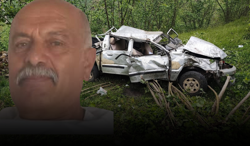 Veysel Başkan köy yolunda geçirdiği Trafik kazasında hayatını kaybetti
