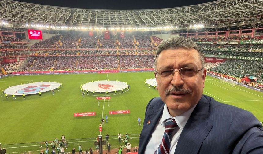 Başkan Genç’ten kupa şampiyonu Trabzonspor’a tebrik