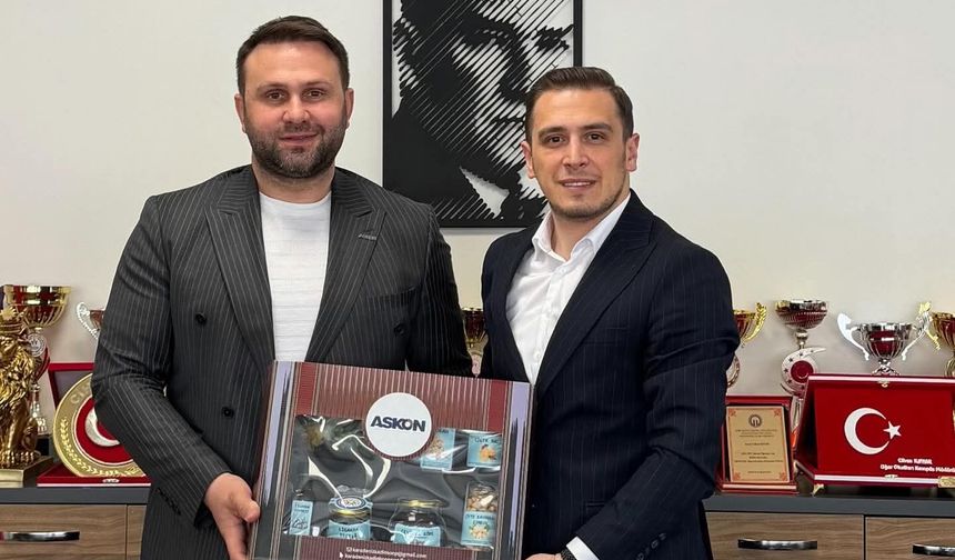 Cihan Kayar ASKON Trabzon Eğitim Şube Başkanı oldu