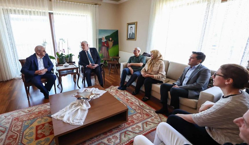 Dervişoğlu'ndan İmamoğlu ailesine bayram ziyareti