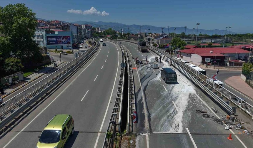 Trabzon’da tartışmalı viyadük yıkılıyor