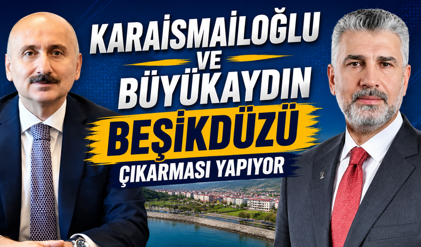 AK Parti heyeti Beşikdüzü'nde sahaya iniyor