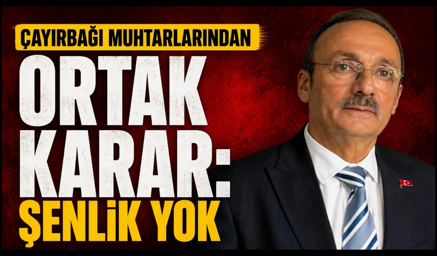 Başkan Çelenk için birlik mesajı: Şenlik yerine dayanışma