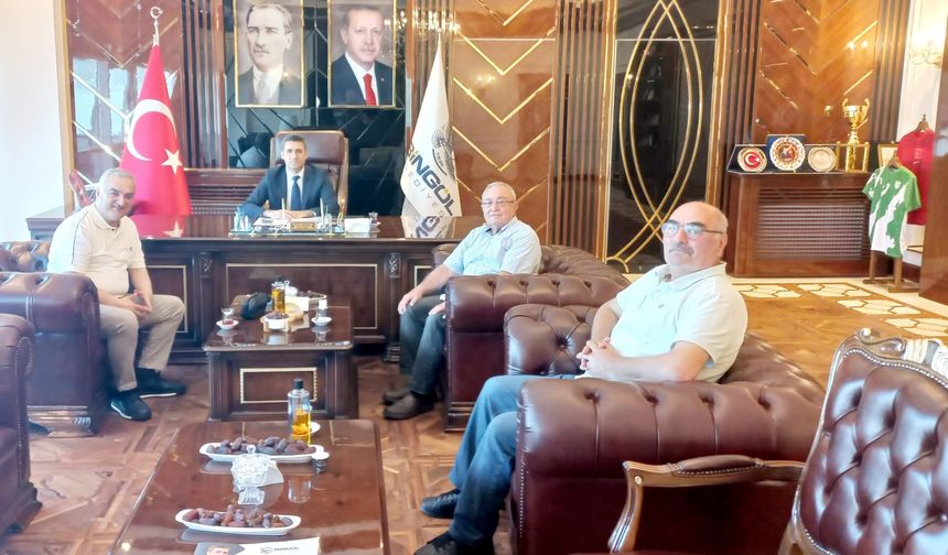 Trabzon'dan Bingöl Belediye Başkanına ziyaret