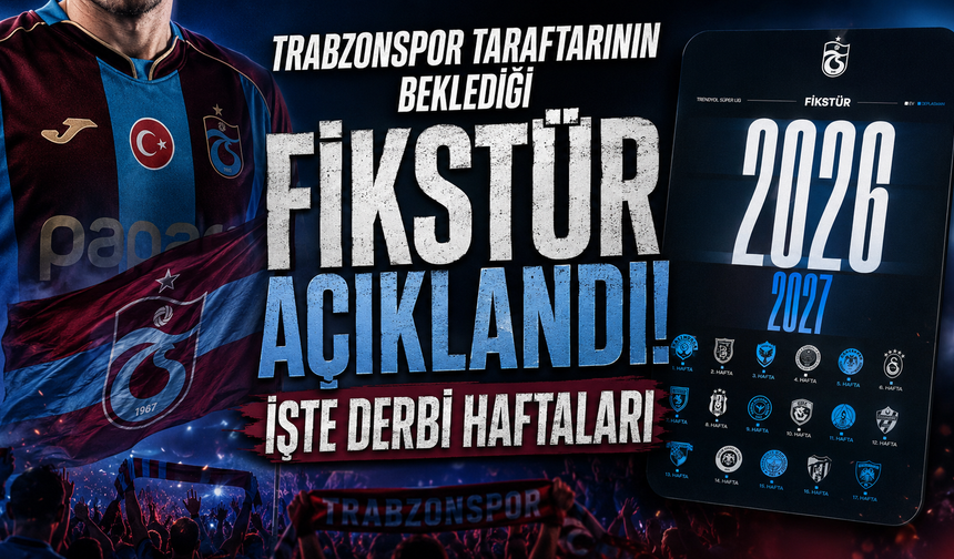 Fırtına’nın yeni sezon takvimi belli oldu! İlk sınav Kasımpaşa