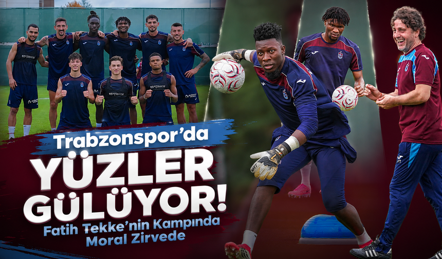 Fatih Tekke'nin ekibinde yüzler gülüyor! Yeni sezon öncesi güç depoluyorlar