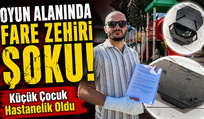 Fare zehirine temas eden çocuğa yoğurt yedirdiler! Aile yargıya başvurdu