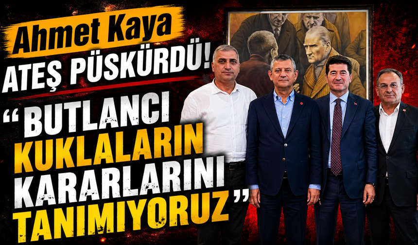 CHP Trabzon'da kriz büyüyor! Ahmet Kaya'dan dikkat çeken çıkış