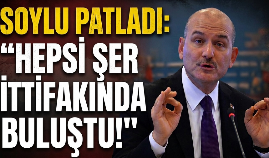 Soylu'dan gündem yaratan lddia: "Sistematik saldırı altındayım"
