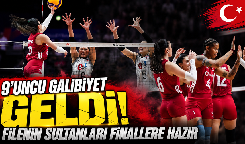 Filenin Sultanları durdurulamıyor! Tayland'ı devirdi,finallere moralli gidiyor