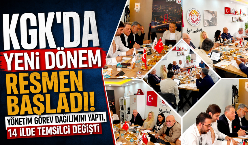 KGK'da Bayrak Değişimi! Mehmet Ali Dim'den Yeni Dönem Mesajı