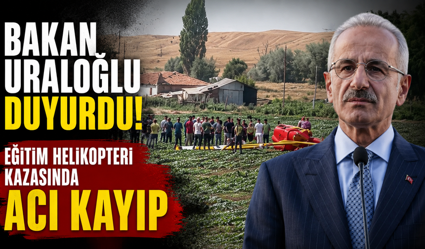 Ankara'daki eğitim helikopteri kazasında acı haber: Pilot hayatını kaybetti