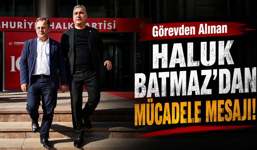 Haluk Batmaz'dan gündem olan paylaşım! "Bu yoldan dönmeyeceğiz"