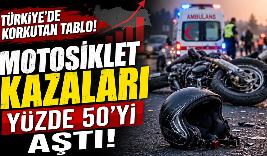 Her gün ortalama 5 can! Motosiklet kazaları endişe veriyor