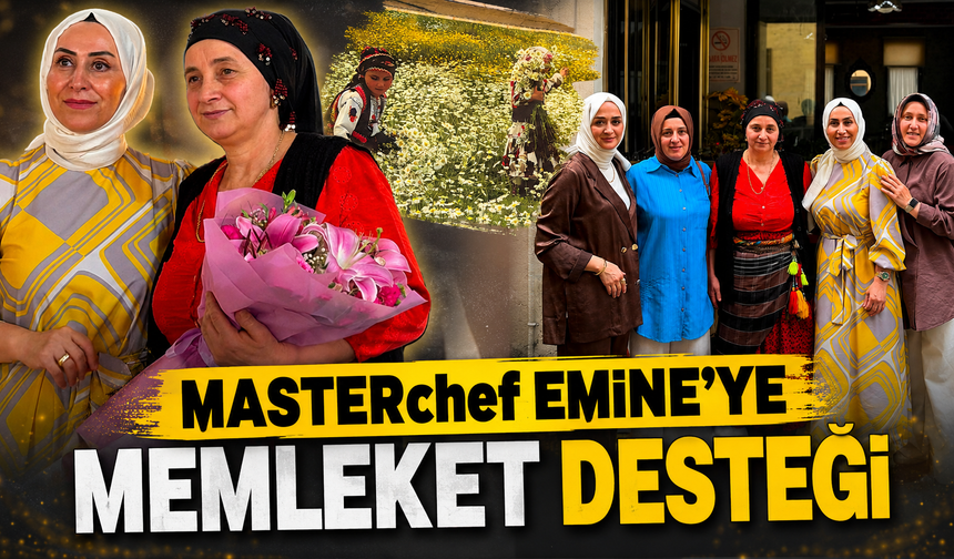 Ayfer Cihan'dan MasterChef Emine'ye başarı desteği