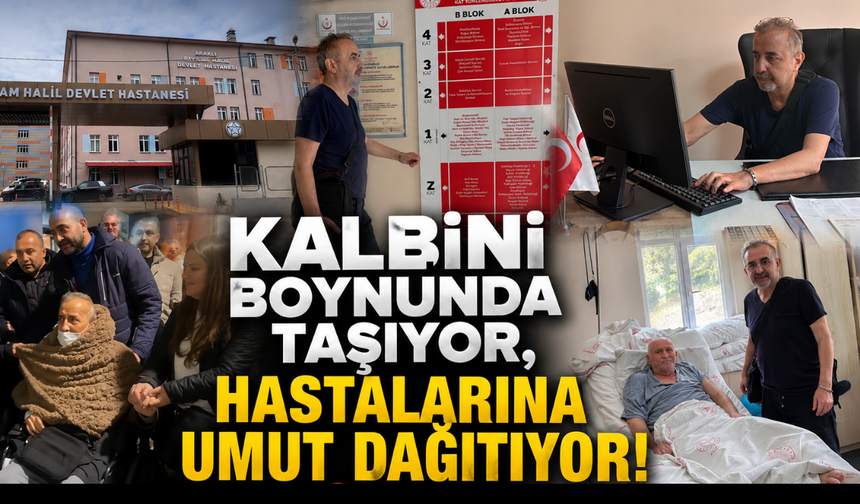 Trabzonlu başhekimin azim dolu yaşam mücadelesi