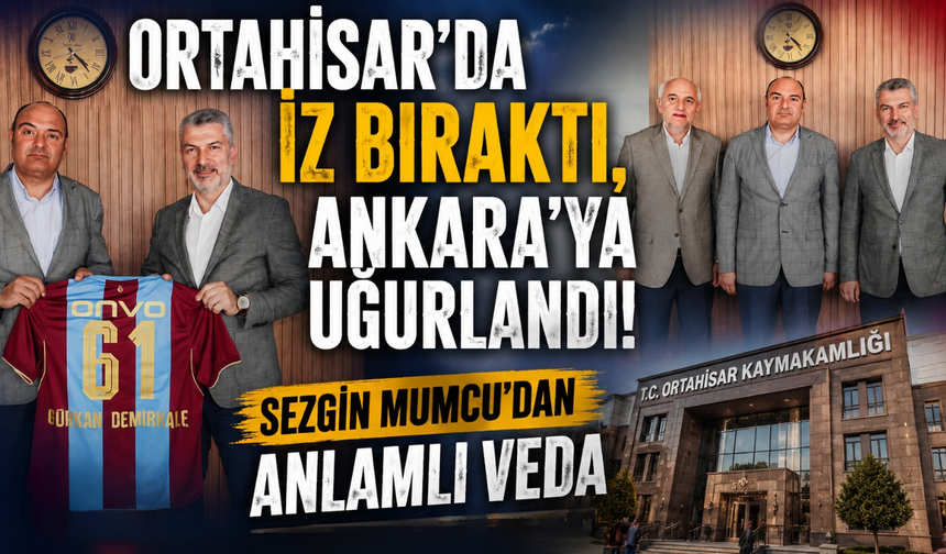 Sezgin Mumcu'dan Demirkale'ye vefa: "Ortahisar'a önemli hizmetler sundu"