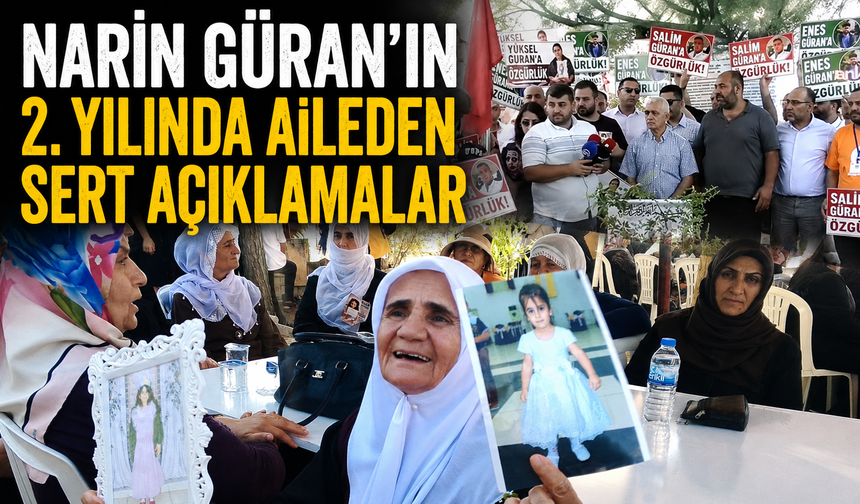 Narin’in mezarı başında yürek yakan sözler