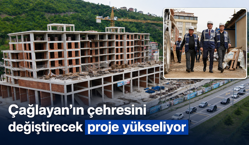 Çağlayan’da 186 konut ve 22 dükkân yükseliyor