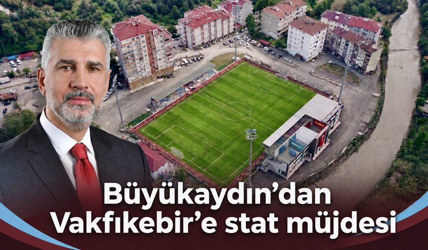 Vakfıkebir Stadı baştan sona yenileniyor