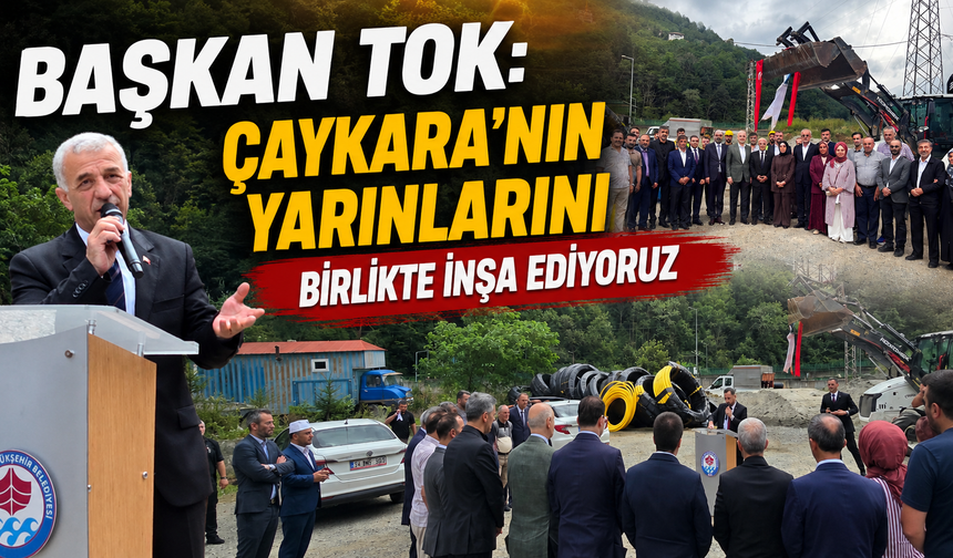 Çaykara’da projeler peş peşe: İlçenin çehresi değişiyor