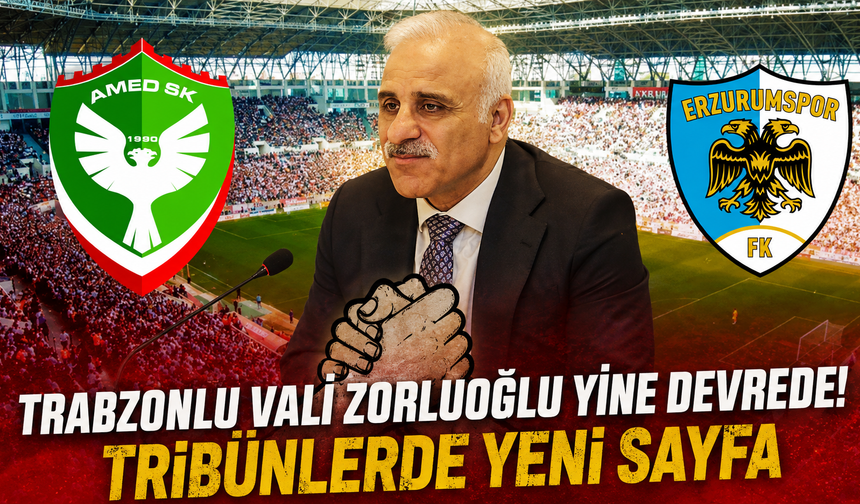 Amedspor-Erzurumspor maçında kardeşlik hamlesi!