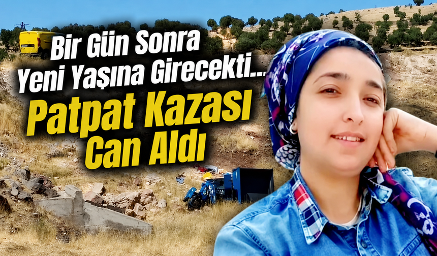 Doğum gününe bir gün kala kahreden kaza!