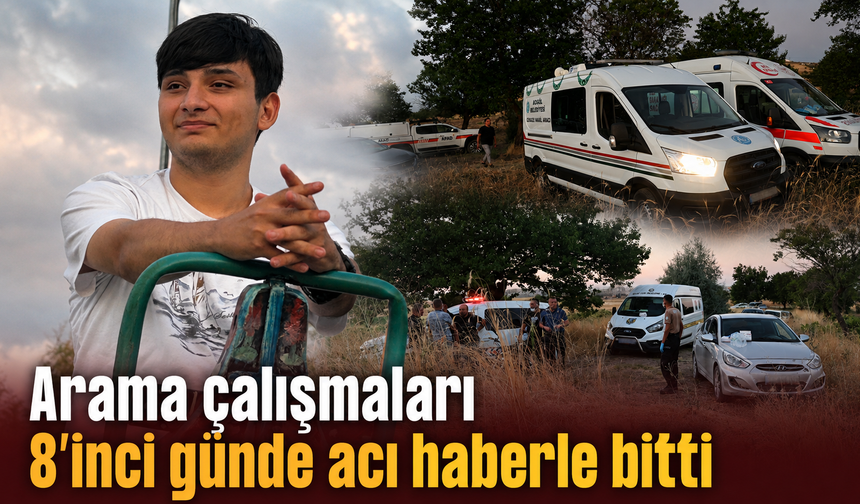 8 gündür aranıyordu: 19 yaşındaki Mehmet ölü bulundu
