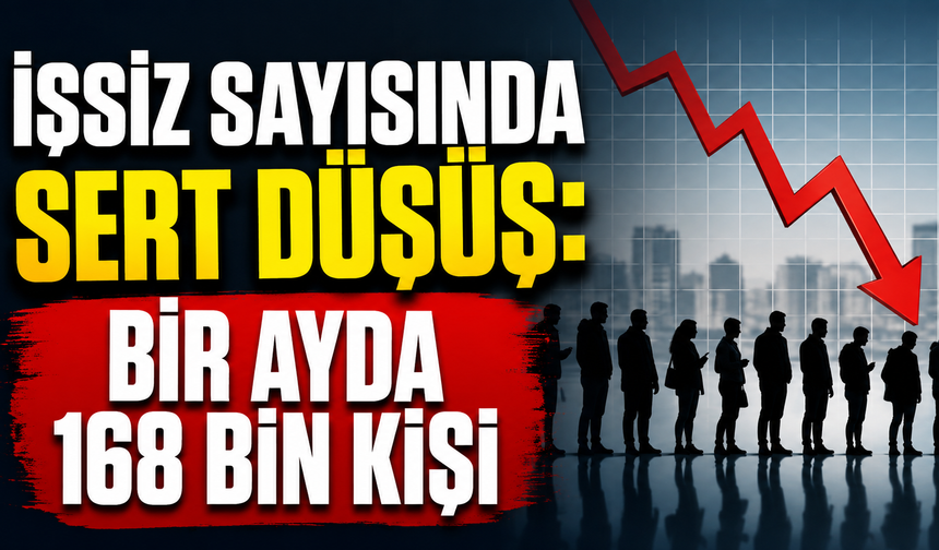 TÜİK açıkladı: İşsizlik yüzde 8’in altına indi