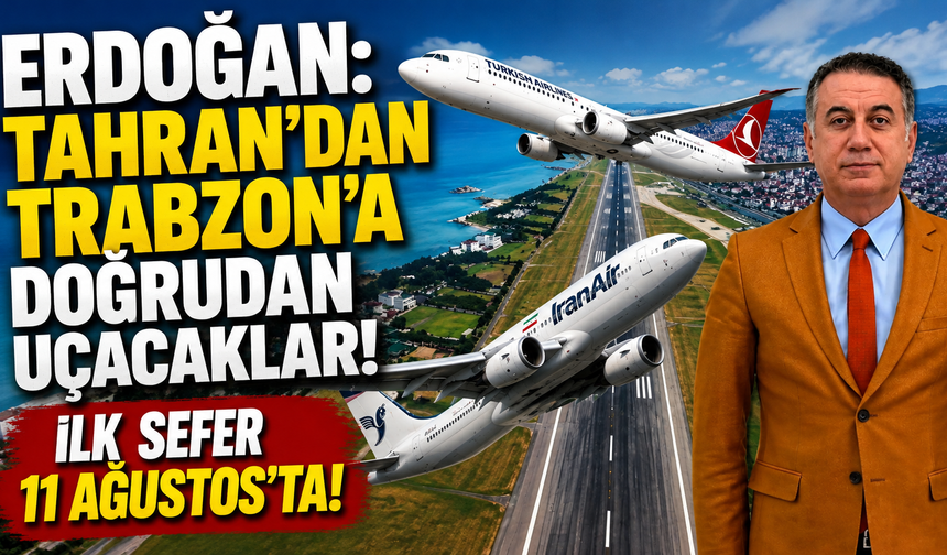 Trabzon’da turizmi hareketlendirecek gelişme!