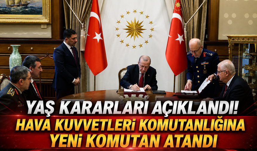 Cumhurbaşkanı Erdoğan imzayı attı! TSK'da kritik görev değişiklikleri