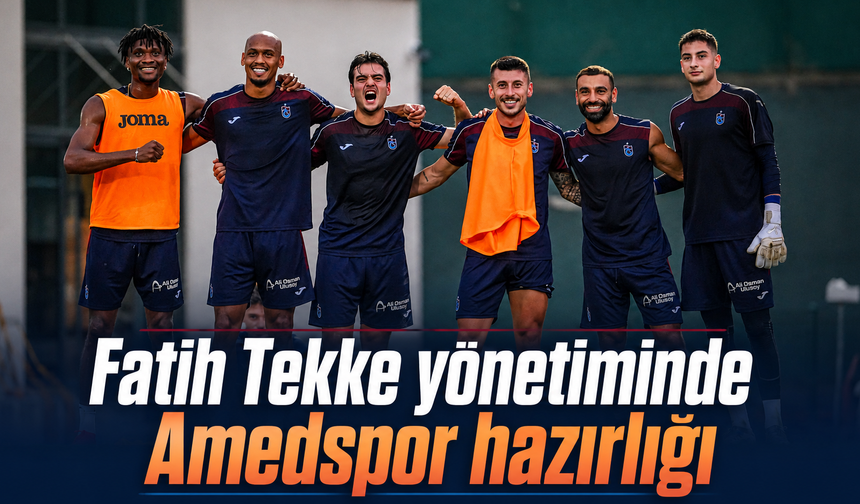 Trabzonspor’da yeni hedef Amedspor galibiyeti