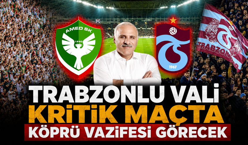 Amedspor-Trabzonspor maçına özel dostluk hamlesi