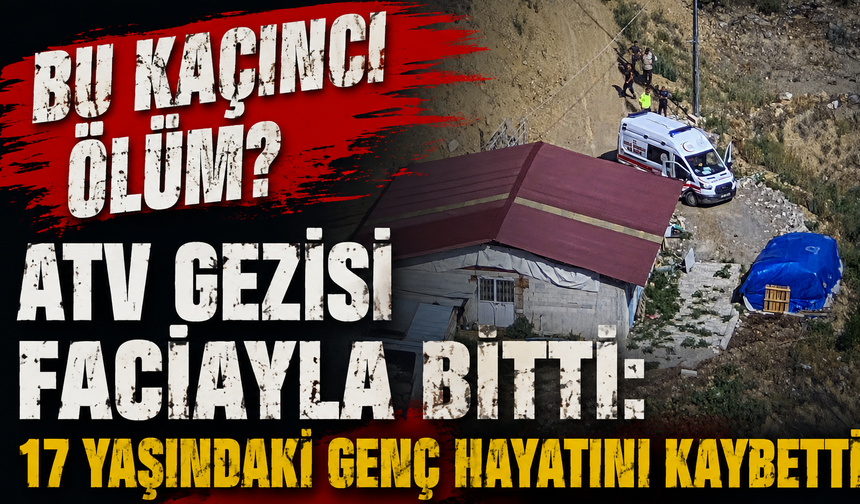 İzmir'den memlekete geldiler... ATV kazası aileyi yasa boğdu