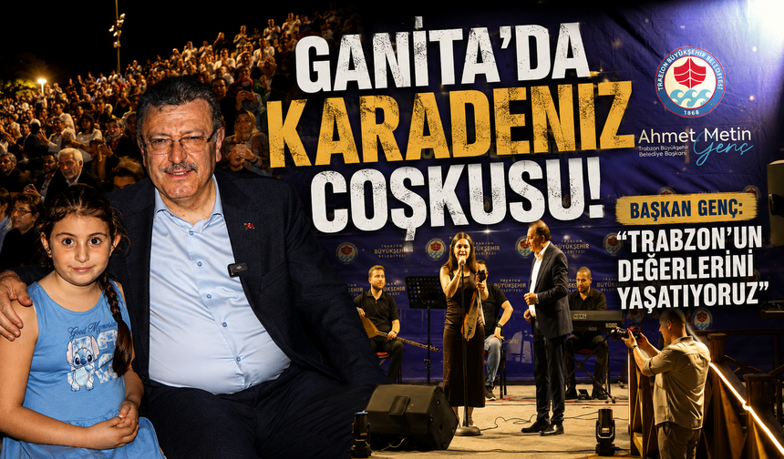 Trabzon'da yaz akşamlarına müzik damgası! Ganita'da binler tek yürek oldu