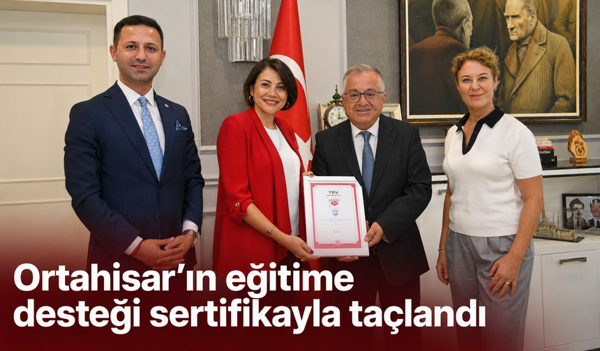 Ortahisar ile TEV’in iş birliği eğitime katkı sağlıyor