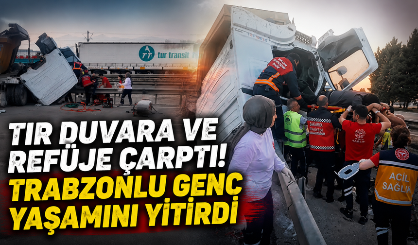 Sakarya’dan Trabzon’a acı haber!