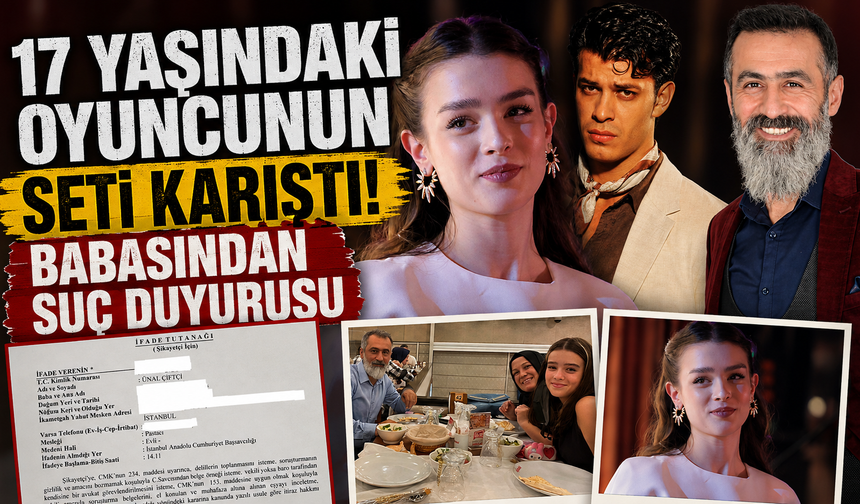 Yeraltı dizisinin genç yıldızıyla ilgili dikkat çeken suç duyurusu