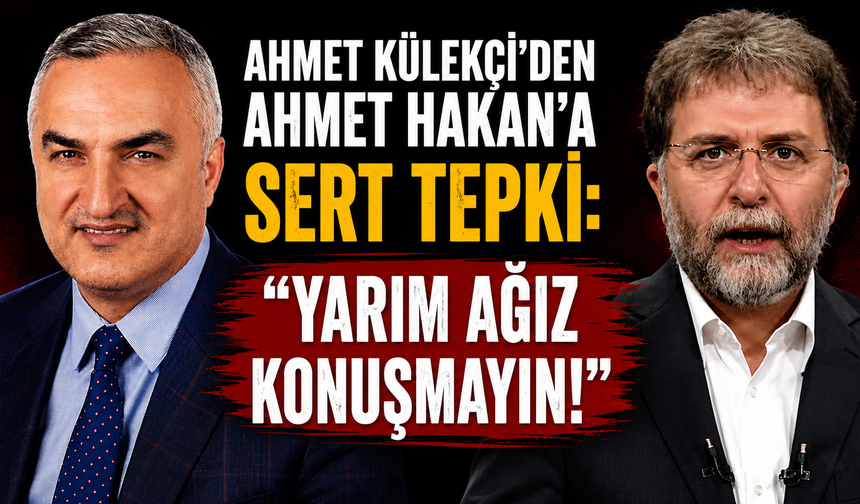 Ahmet Külekçi’den Ahmet Hakan’a FETÖ hatırlatması