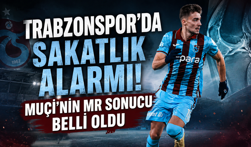 Trabzonspor’da Ernest Muçi şoku!