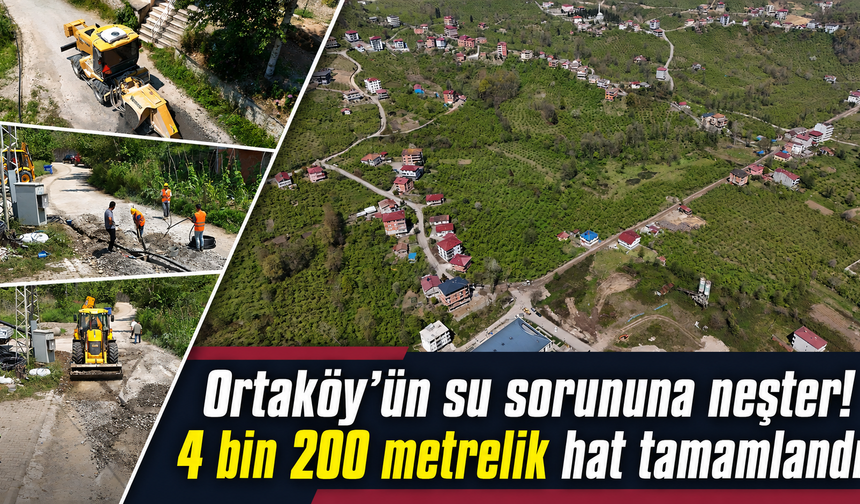 Büyükşehir’den Araklı’ya güçlü altyapı yatırımı