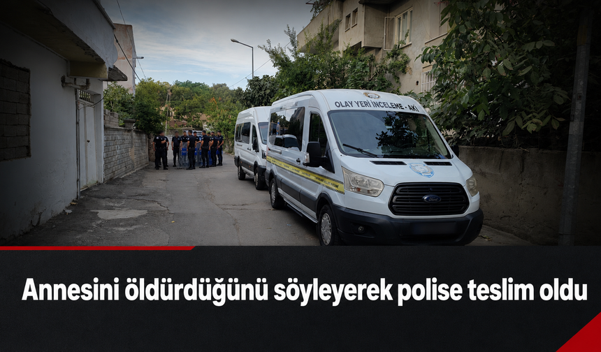 Korkunç olayın ardından polise teslim oldu