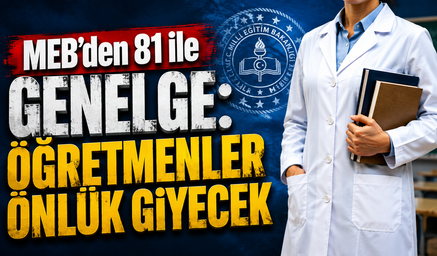 Öğretmenlerin kıyafetinde yeni dönem