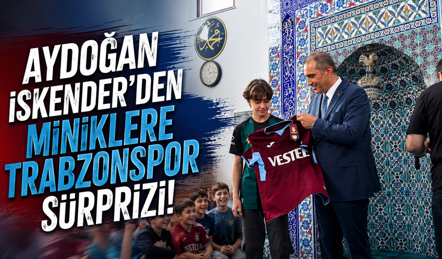Yomra’da yüzleri güldüren sürpriz!