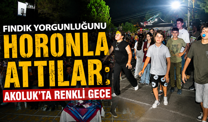 Ortahisar’da mahalle şenlikleri Akoluk’u renklendirdi