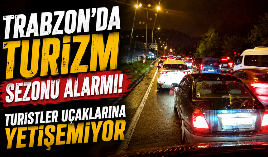 Of-Trabzon yolunda çile büyüyor!